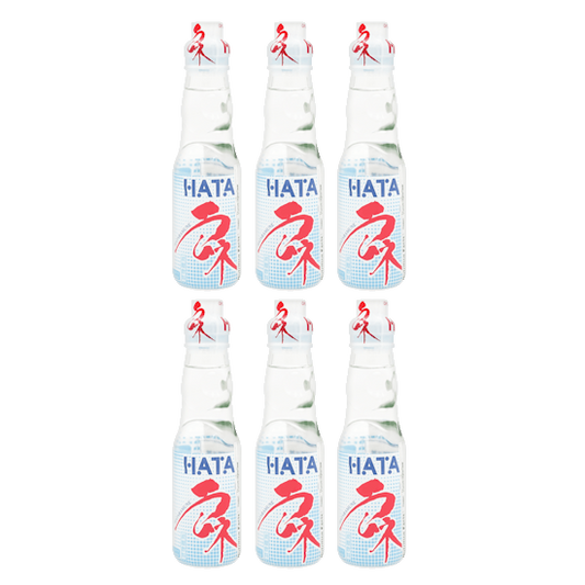 Hata Ramune Original Flavor 6 Pack Japanese Soda